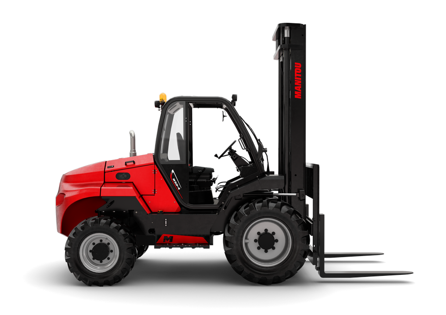 manitou rough terrain forklift